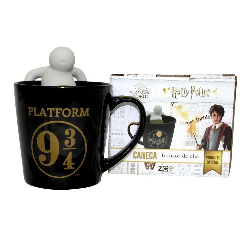 Caneca De Resina Hogwarts Harry Potter 250ml