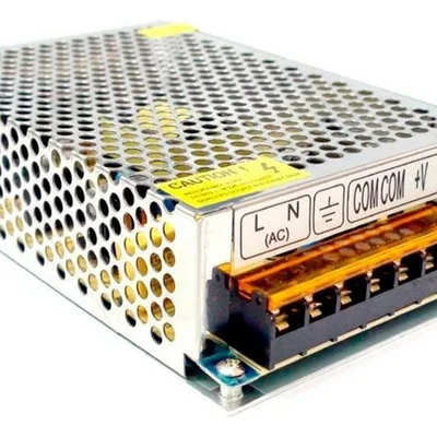 Fonte Chaveada 12v 10a Tipo Colméia, Ideal Para Cftv