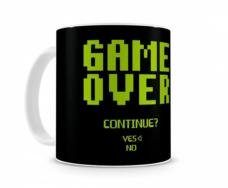 Imagem 2 de 2 do produto Caneca Game Over Continue