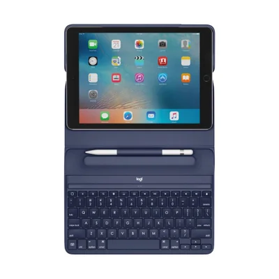 Logitech Create Ipad Pro Teclado Capa Apple Pencil Holder