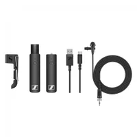 Kit De Microfone Sem Fio Sennheiser Xsw-d Lavalier Set Lapela 2.4 Ghz