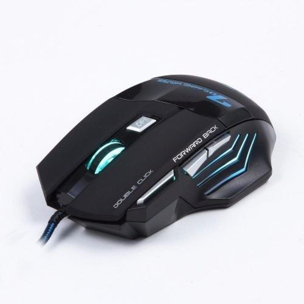 Mouse Gamer X7 Estone DPI, Com fio, RGB, 3200 DPI, E-sports, 7 Botões Mouse Gamer X7 Estone DPI, Com fio, RGB, 3200 DPI, E-sports, 7 Botões