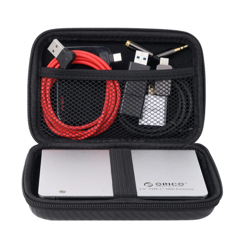 Imagem 3 de 5 do produto Capa Case Orico PHM-25 Protetora Para HD/SSD 2.5 Polegadas, Preto
