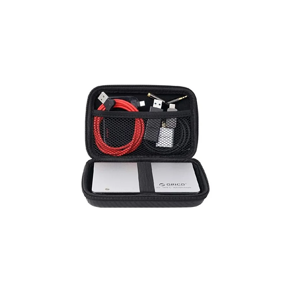 Imagem 5 de 5 do produto Capa Case Orico PHM-25 Protetora Para HD/SSD 2.5 Polegadas, Preto