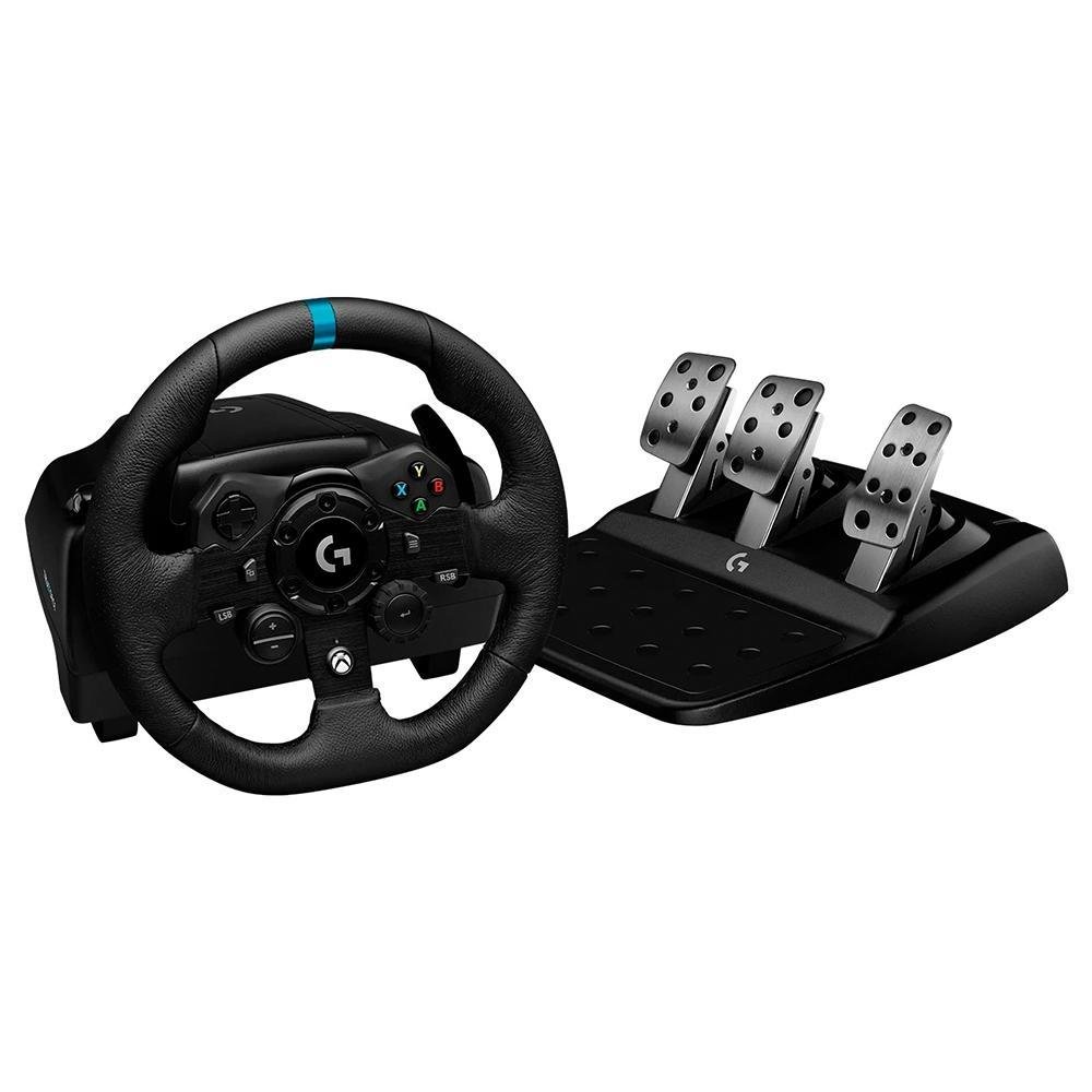Volante Logitech G923, Plataforma Compatível  Xbox Series, Xbox One e PC, Force Feedback Trueforce - 941-000157