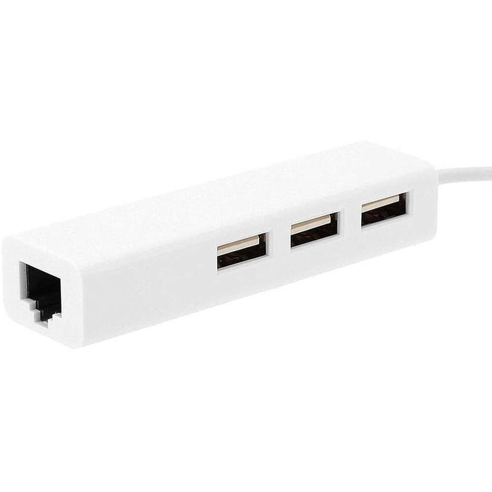 Imagem 5 de 5 do produto Hub Com 3 Portas Usb E Entrada Rj45