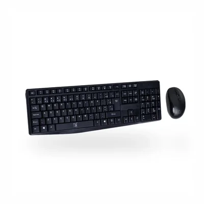Kit Teclado E Mouse Wireless Maxprint Arteck Rf - Preto