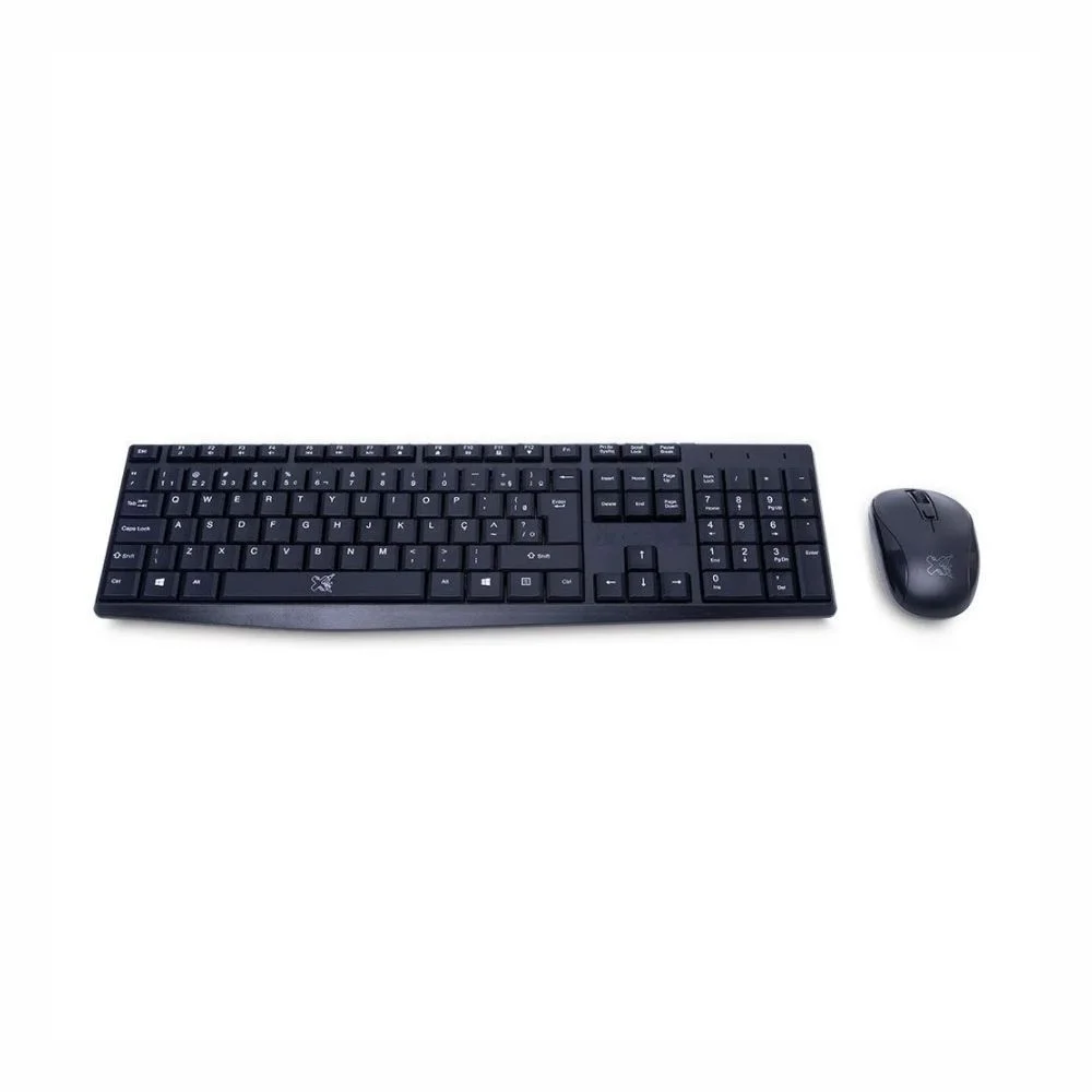 Imagem 2 de 5 do produto Kit Teclado E Mouse Wireless Maxprint Arteck Rf - Preto