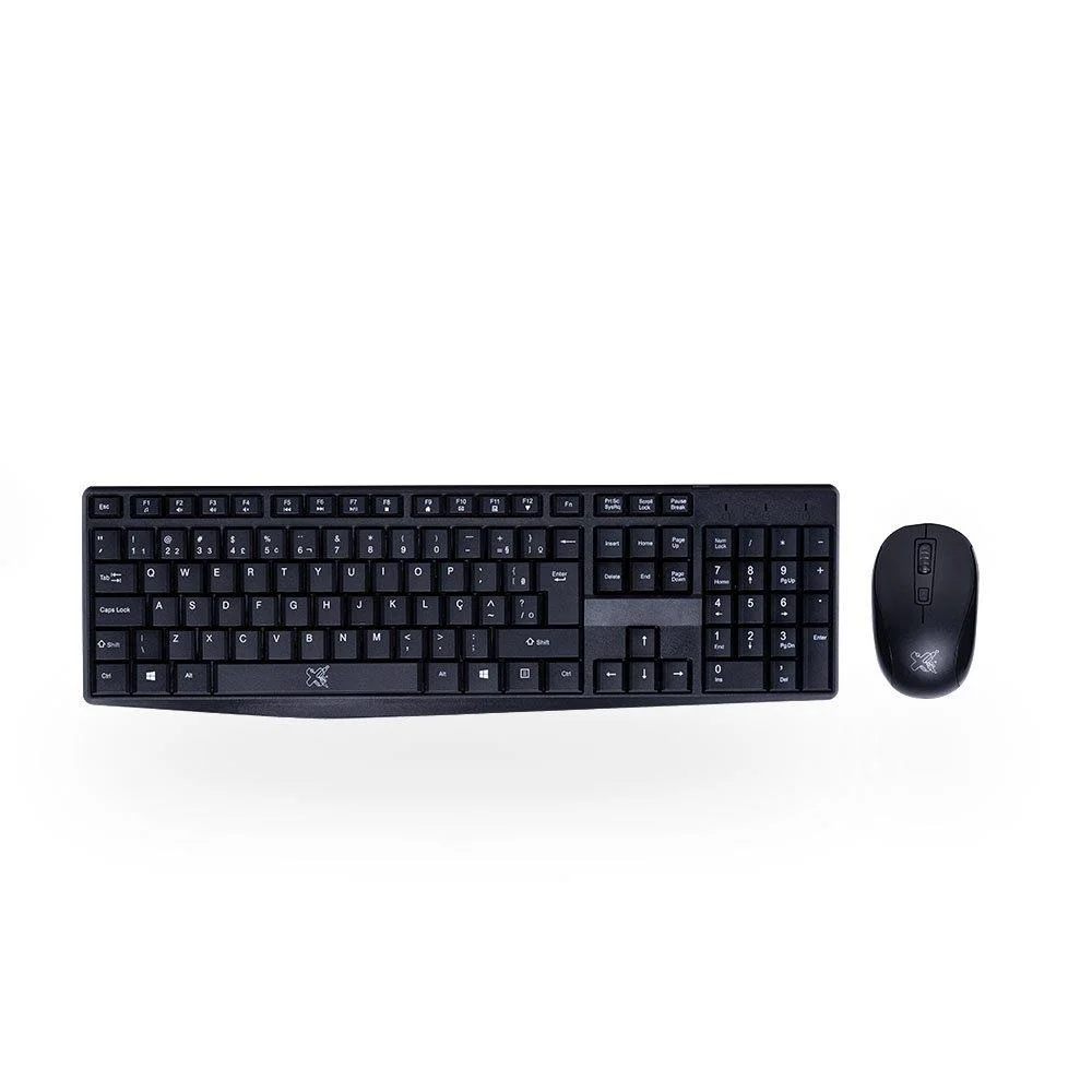Imagem 5 de 5 do produto Kit Teclado E Mouse Wireless Maxprint Arteck Rf - Preto