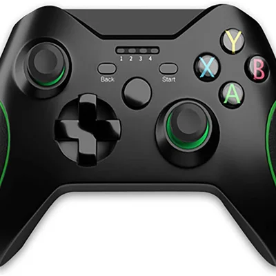 Controle Sem Fio Para Pc Com Adaptador, Compatível X Box One / S / X /, Altomex, Preto