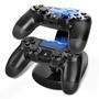 Dock Station Oivo Duplo Para Controle Ps4, Base Carregadora, 500Ma, USB