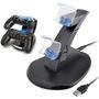 Dock Station Oivo Duplo Para Controle Ps4, Base Carregadora, 500Ma, USB
