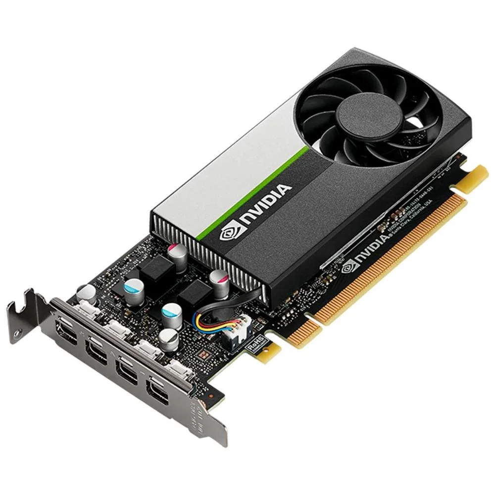 Placa de Vídeo PNY NVIDIA GeForce Quadro Turing T1000, 4GB GDDR6, 128 Bits, DP - VCNT1000-PB 4