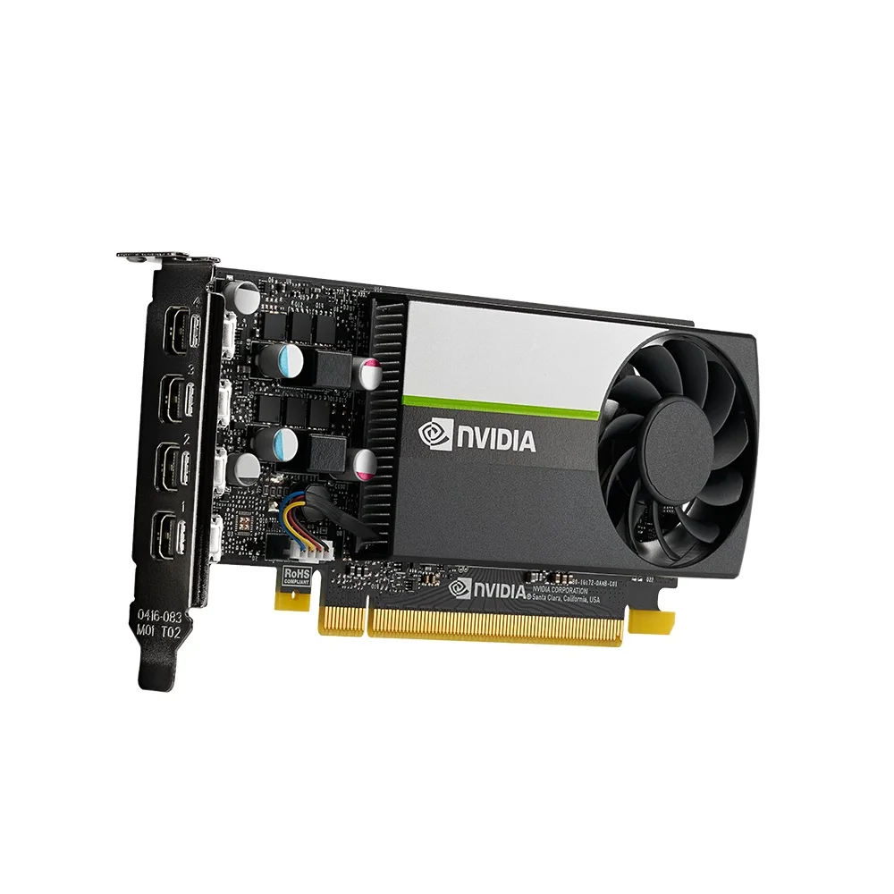 Placa de Vídeo PNY NVIDIA GeForce Quadro Turing T1000, 4GB GDDR6, 128 Bits, DP - VCNT1000-PB