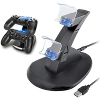 Suporte Base Vertical Oivo, Carregador Duplo, Para Controle PS4 Dualshock