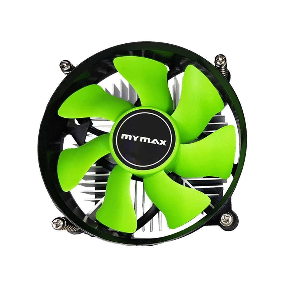 Cooler Para Processador Mymax, Intel, 80mm, Preto e Verde - MYC/TX900-OR