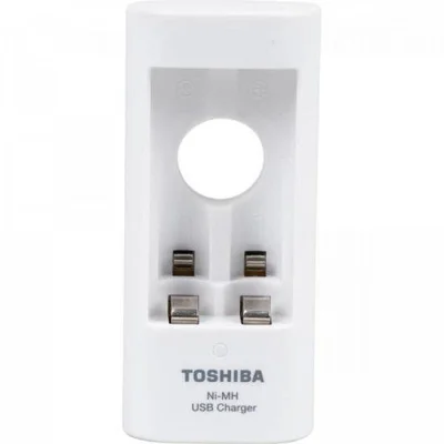 Carregador De Pilha Usb, Aa/aaa Min.2000 Mah C/2, Toshiba — foto 2
