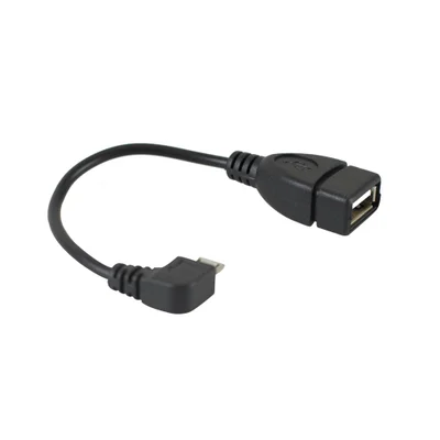 Cabo Otg Evus Micro Usb Para Usb 2.0 C-076 15cm