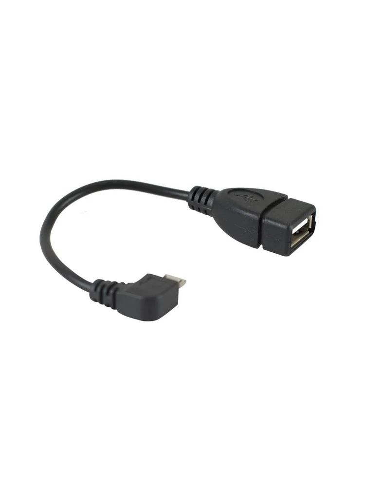 Imagem 2 de 5 do produto Cabo Otg Evus Micro Usb Para Usb 2.0 C-076 15cm