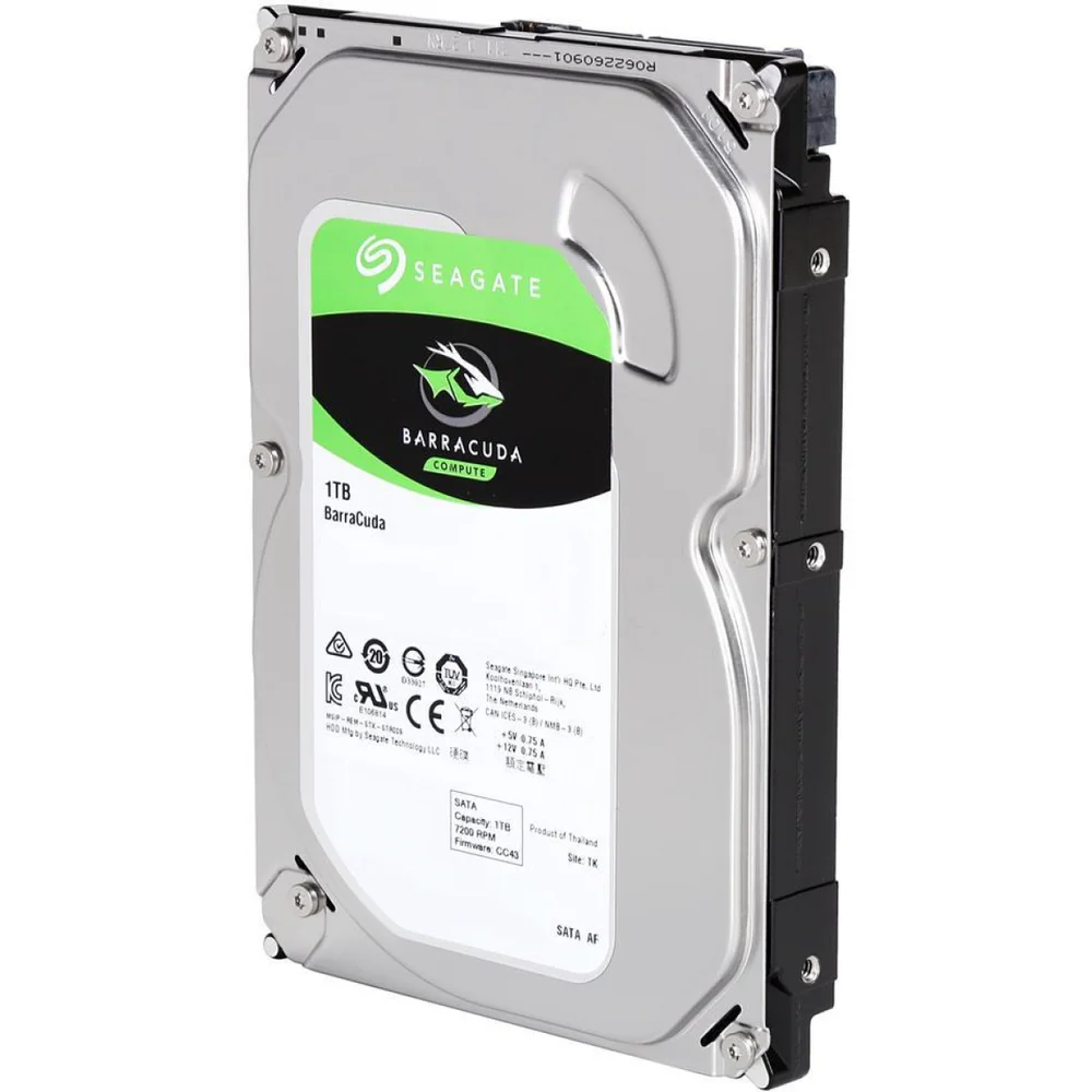 Imagem 3 de 5 do produto HD Seagate 1TB Barracuda, 7200 RPM - ST1000DM010