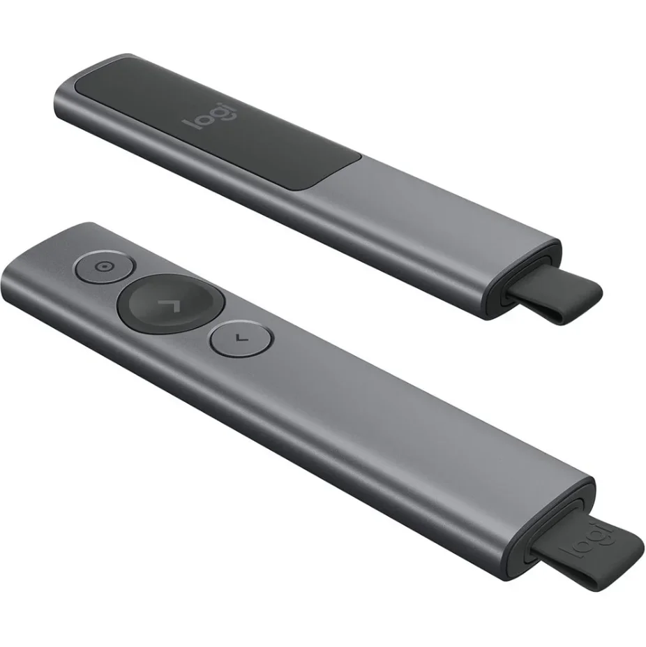 Imagem 3 de 5 do produto Apresentador Logitech Spotlight Sem Fio, Bluetooth e USB 2.4GHz, Grafite - 910-005216