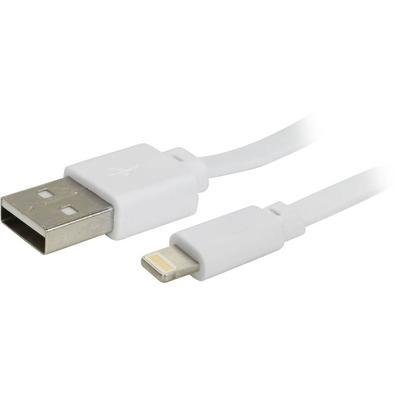 Cabo USB Lightning Mobile 1.20m - Branco