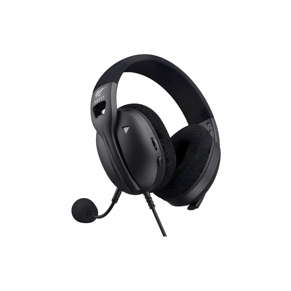 Imagem 3 de 5 do produto Headset Gamer Fuxi-H5d, Driver 50mm, Microfone Destacável, P3 3.5mm, Adaptador Y PC, Preto