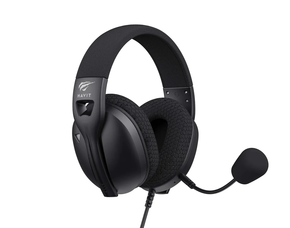 Imagem 5 de 5 do produto Headset Gamer Fuxi-H5d, Driver 50mm, Microfone Destacável, P3 3.5mm, Adaptador Y PC, Preto