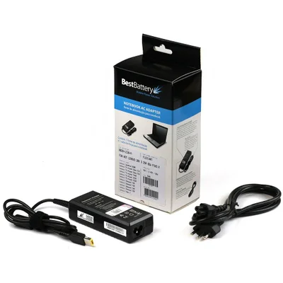 Fonte Best Battery Para Notebook Lenovo, 20V, 325A, 65W, USB, Pino Retangular - Bb20-le20-a
