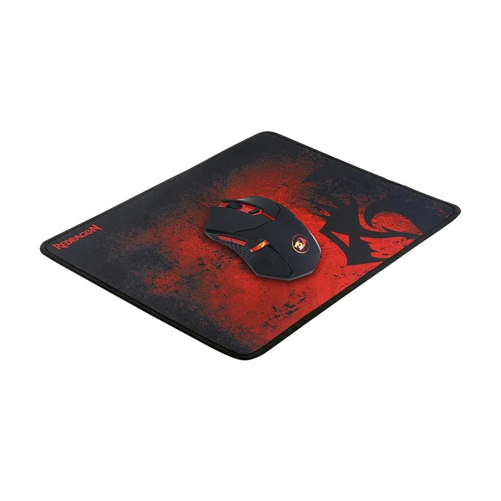 Imagem 3 de 5 do produto Mousepad+mouse Sem Fio Gamer Redragon M601 Preto E Vermelho