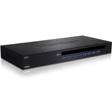 Chaveador Kvm Trendnet Tk-1603r, 16 Computadores Em 1 Monitor, Teclado E Mouse, USB E Ps/2