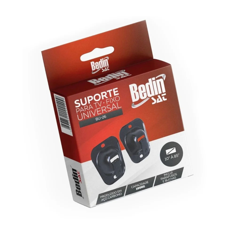 Imagem 3 de 5 do produto Suporte Tv Universal Led/lcd 14 Polegadas A 85 Polegadas Bu26.