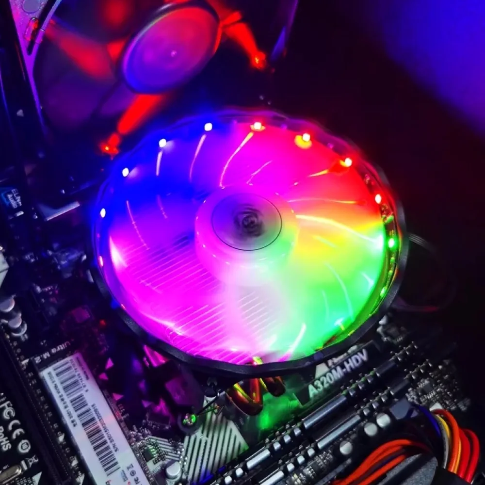 Cooler Para Processador Universal, RGB, FAN Duplo,120mm - KP-VR305 5