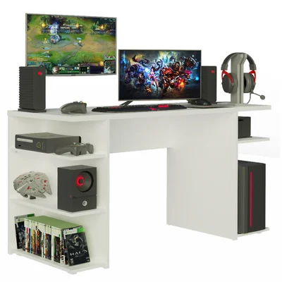 Mesa para Computador Madesa, Branco - 9409