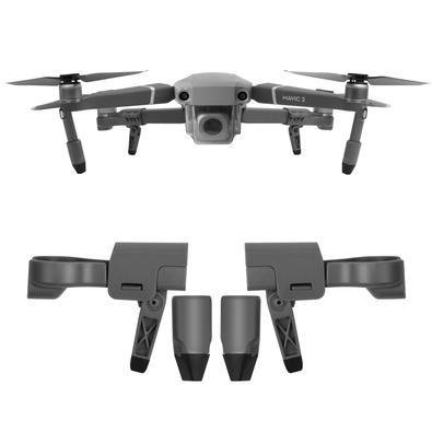 Kit Extensores Dobráveis Para Pouso Seguro Do Drone Dji Mavic 2 Pro / Zoom