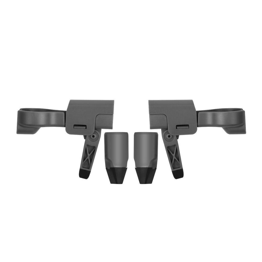 Kit Extensores Dobráveis Para Pouso Seguro Do Drone Dji Mavic 2 Pro / Zoom