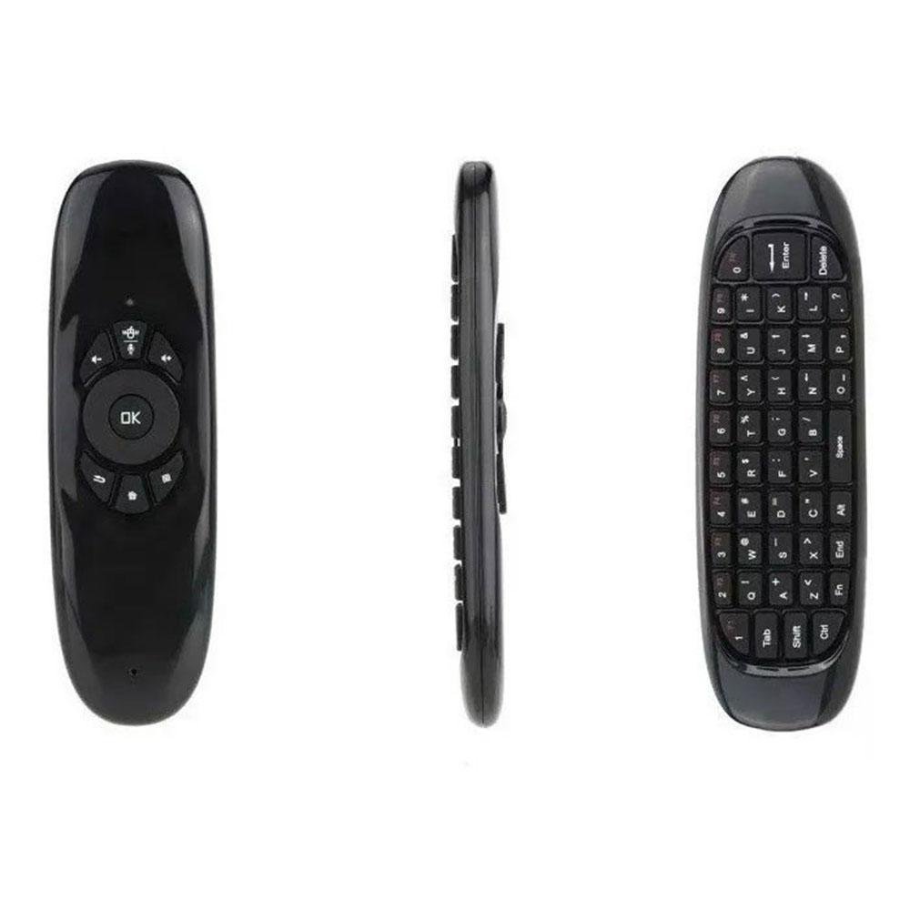 Imagem 3 de 5 do produto Mini Teclado Air Mouse Sem Fio Usb Mac 2,4ghz Android Pc Tv