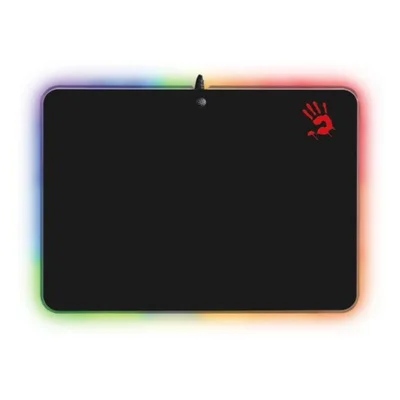 Mouse Pad Gamer Rgb Bloody Mp-50rs Medio 25x35 Preto.