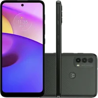 Smartphone Motorola Moto E40, 64GB, 4GB RAM, Octa Core, Câmera Tripla 48MP, Tela 6.5", Dual Chip, Grafite
