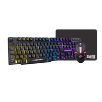 Kit Teclado Gamer K-mex Km52 E Mouse Moa8 Brinde Mouse Pad