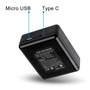 Carregador Duplo Funpro Para Gopro Hero 9 Black E Hero 10 Black