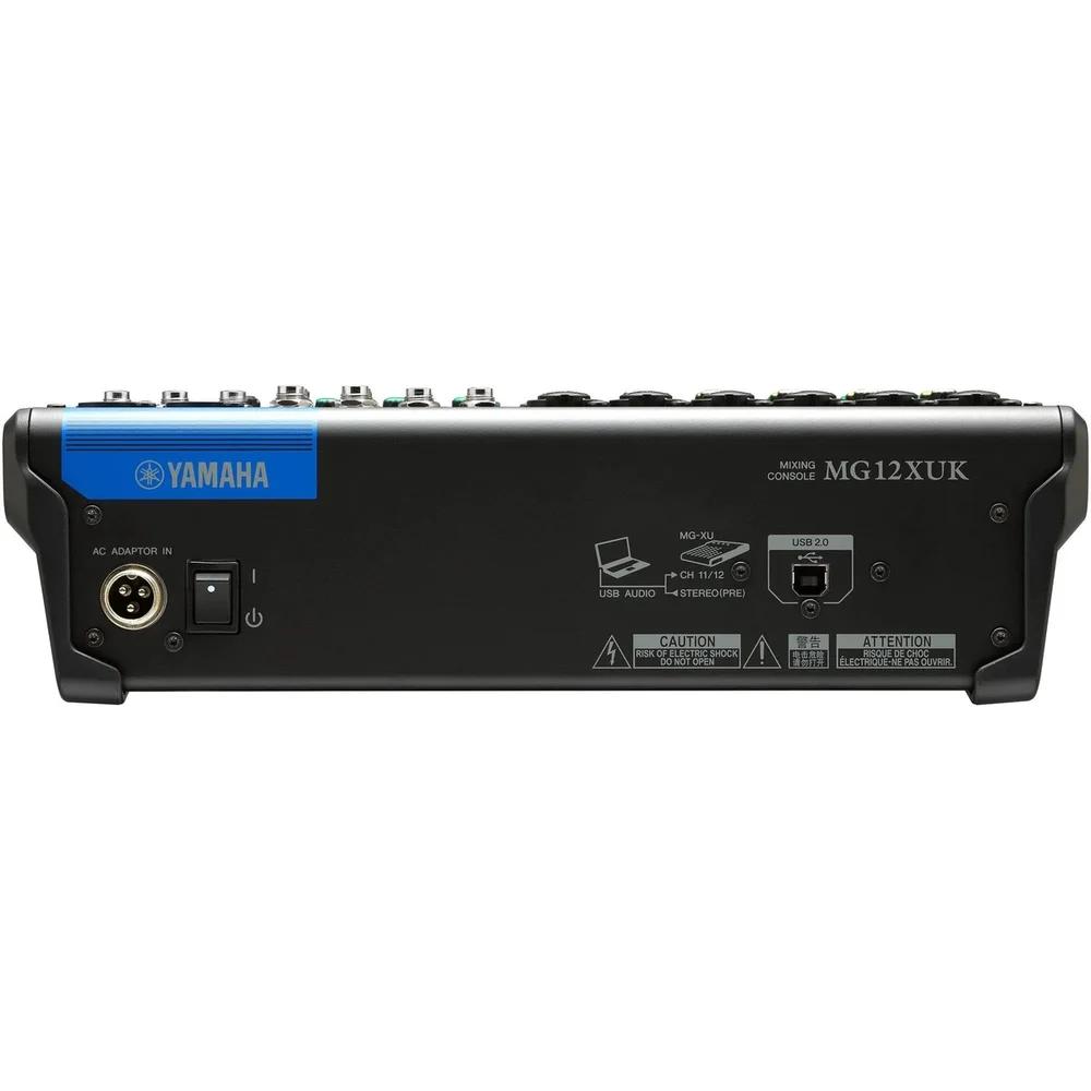 Imagem 2 de 5 do produto Mesa De Som Yamaha Mg12xuk, 12 Canais, 110v, Preta