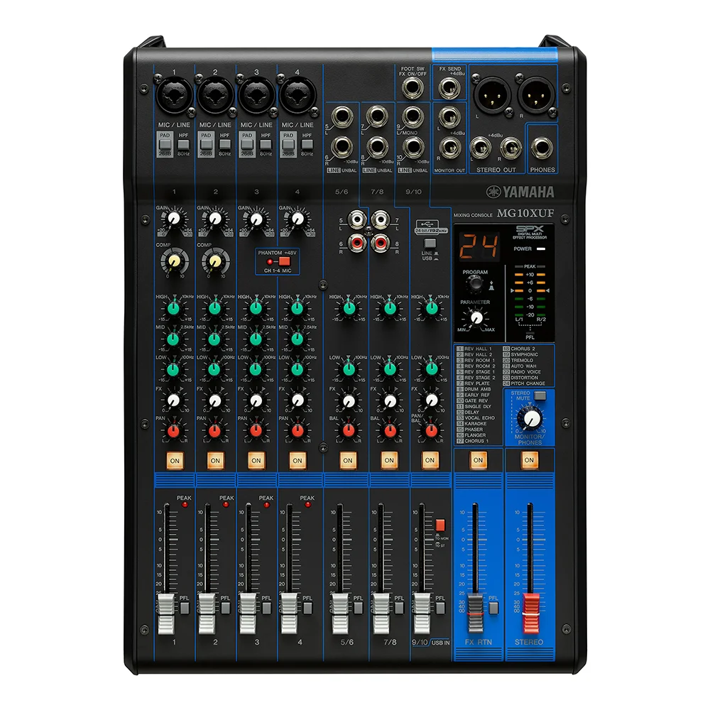 Imagem 3 de 5 do produto Mesa De Som Mg10xuf Yamaha