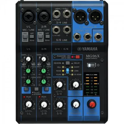 Mesa De Som Mg06x Yamaha