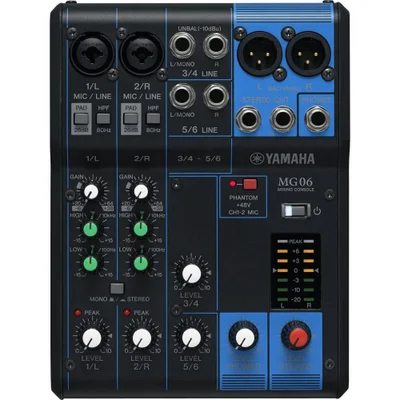 yamahaミキサー　MG06X Mesa-De-Som-Mg06x-