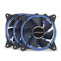 Kit Cooler FAN com 3 Unidades Multi Warrior Harb, 120mm, Azul - GA193 2