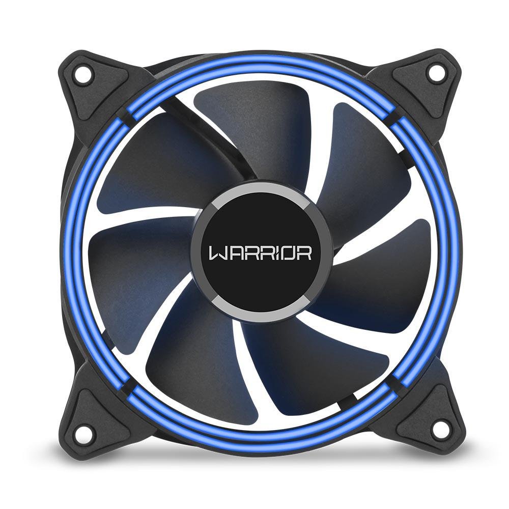 Kit Cooler FAN com 3 Unidades Multi Warrior Harb, 120mm, Azul - GA193 5