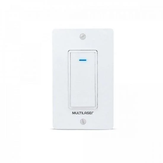 Imagem 4 de 5 do produto Interruptor Inteligente 1 Tecla, WI-FI, SE235, Branco - Multi