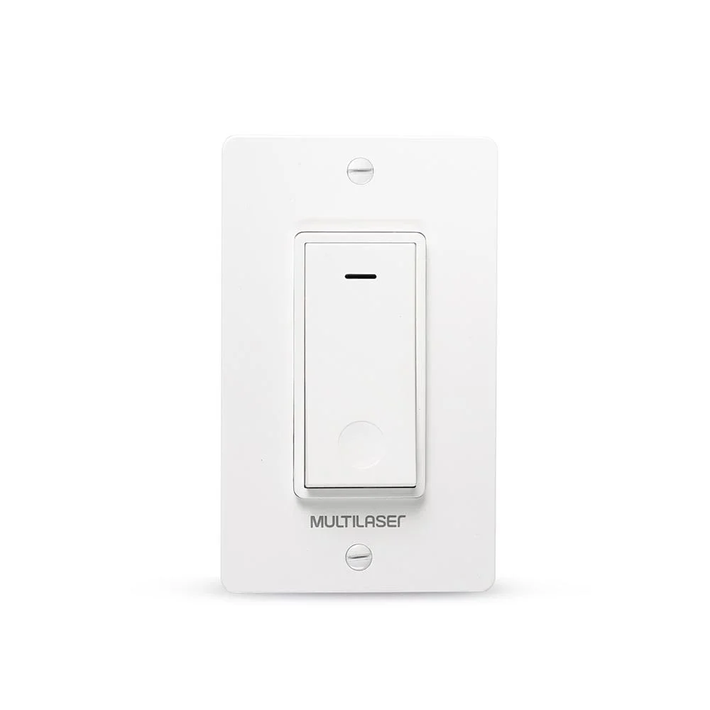 Imagem 5 de 5 do produto Interruptor Inteligente 1 Tecla, WI-FI, SE235, Branco - Multi