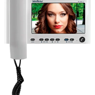 Módulo Interno Adicional, Com Monofone, Para VídeoPorteiro LCD, Intelbras - IV 7000 HS IN